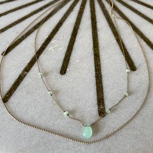 Parisian Double Strand Choker Gold